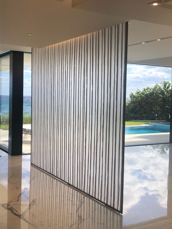 ResinArt Floating Partition Aresys